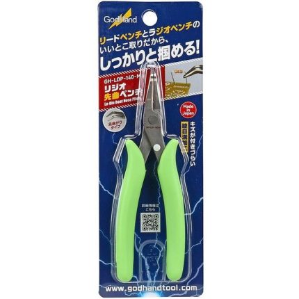 GodHand LDP-140-M Le-Dio Bent Nose Pliers