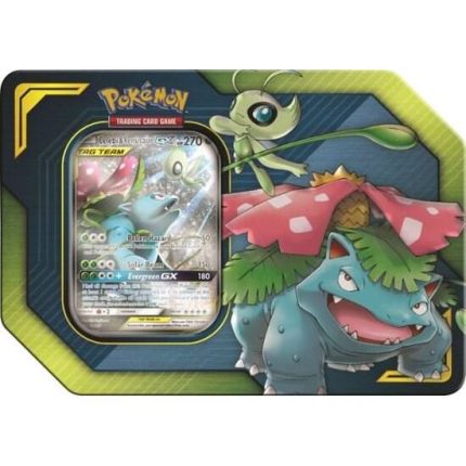 Pokemon TCG: TAG TEAM Tin Celebi & Venusaur GX