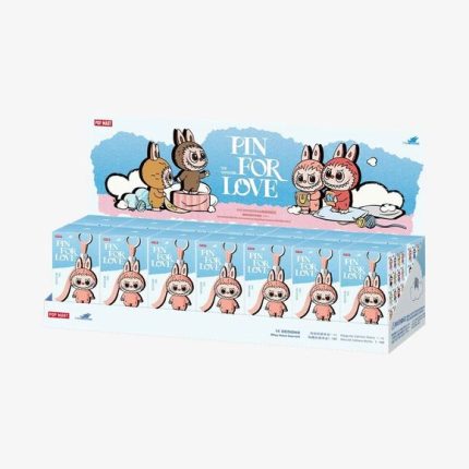 (PRE-ORDER) POP MART Labubu V4 The Monsters Pin For Love Plush Pendant Blind Box (N-Z - Full Case)