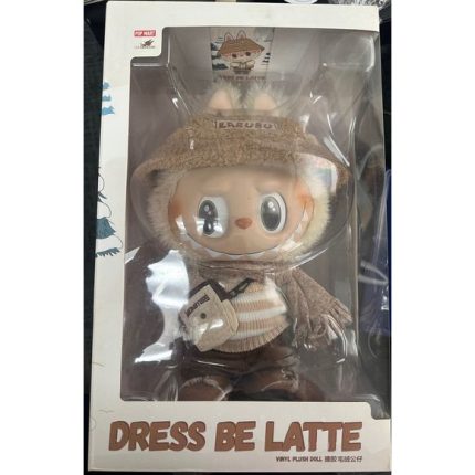 POP MART Monsters Labubu Dress Be Latte Vinyl Plush Doll AUTHENTIC