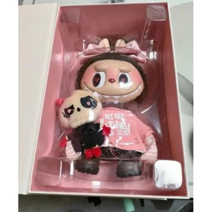 POP MART Monsters Labubu Valentine's Day Catch Me If You Like Me Plush Pink Ver.