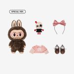 POP MART Monsters Labubu Valentine's Day Catch Me If You Like Me Plush Pink Ver. - Image 3
